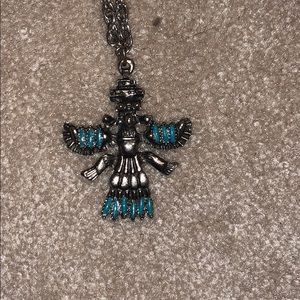 Aztec turquoise necklace